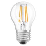 Ledvance Classic LED E27 Peer Filament Helder 3.4W 470lm - 927 Zeer Warm Wit | Beste Kleurweergave - Dimbaar - Vervangt 40W