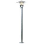 Nordlux Lønstrup 32 Sokkel Lamp Staal en Glas Grijs | 320mm - IP44 - Geschikt voor E27