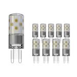 Voordeelpak 10x Noxion Bolt LED Capsule G9 3.8W 470lm - 827 Zeer Warm Wit | Vervangt 40W