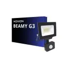 Noxion LED Breedstraler Beamy G3 20W 2200lm 100D - 840 Koel Wit | IP65 - Bewegings- En Lichtsensor - Symmetrisch