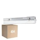 Voordeelpak 4x Ledvance LED Vochtbestendig Behuizing MT Gen 3 IP65 | Geschikt voor 1x120cm LED Buis