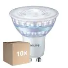 Voordeelpak 10x Philips Corepro LED Spot GU10 PAR16 6.7W 670lm 60D - 830 Warm Wit | Vervangt 90W